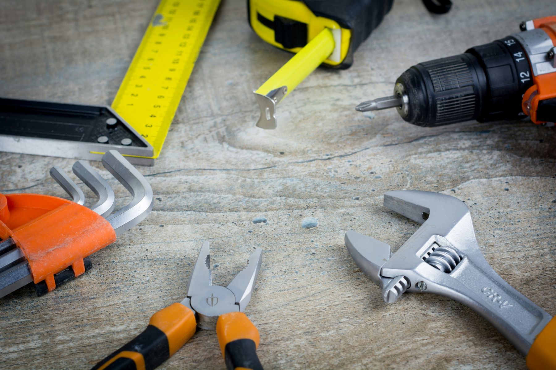 Drilling into wood