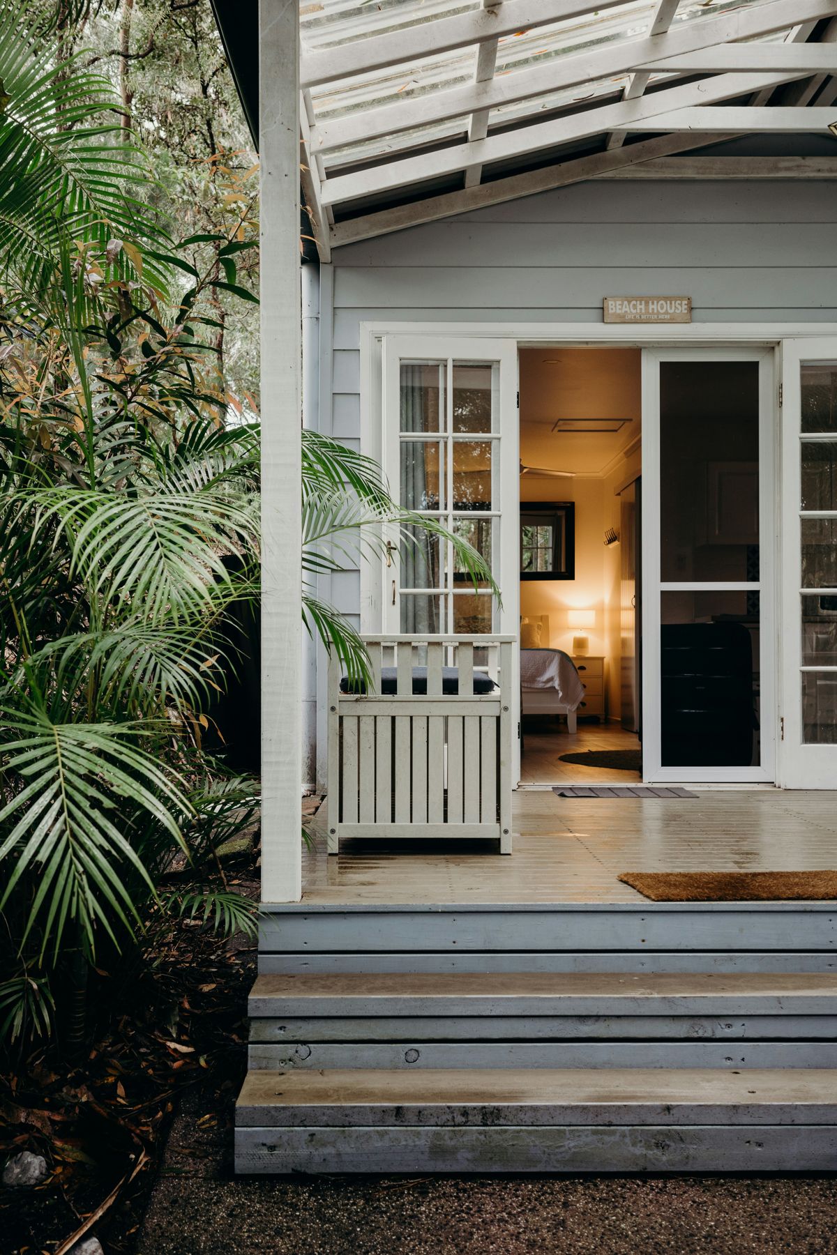 Byron Shire home at dusk